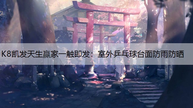 K8凯发天生赢家一触即发：室外乒乓球台面防雨防晒