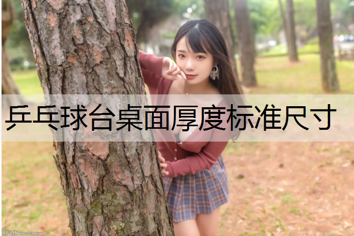 乒乓球台桌面厚度标准尺寸